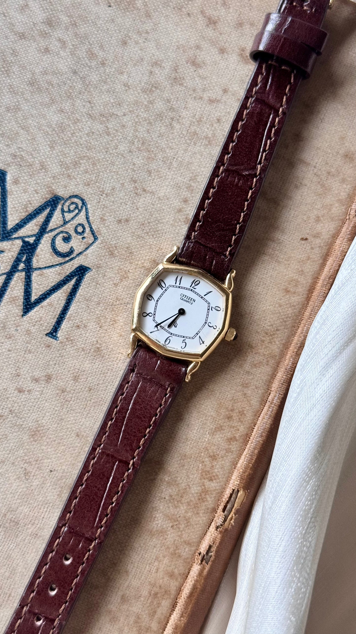 Vintage Watch Collection by Seiko & Citizen - Leather edition