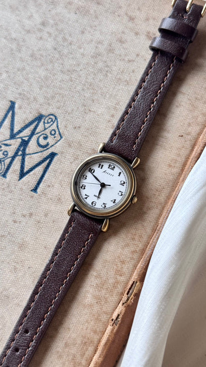 Vintage Watch Collection by Seiko & Citizen - Leather edition