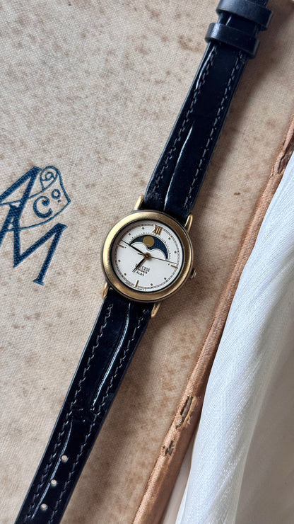 Super Rare Vintage Seiko Alba Watch- Moon Calendar