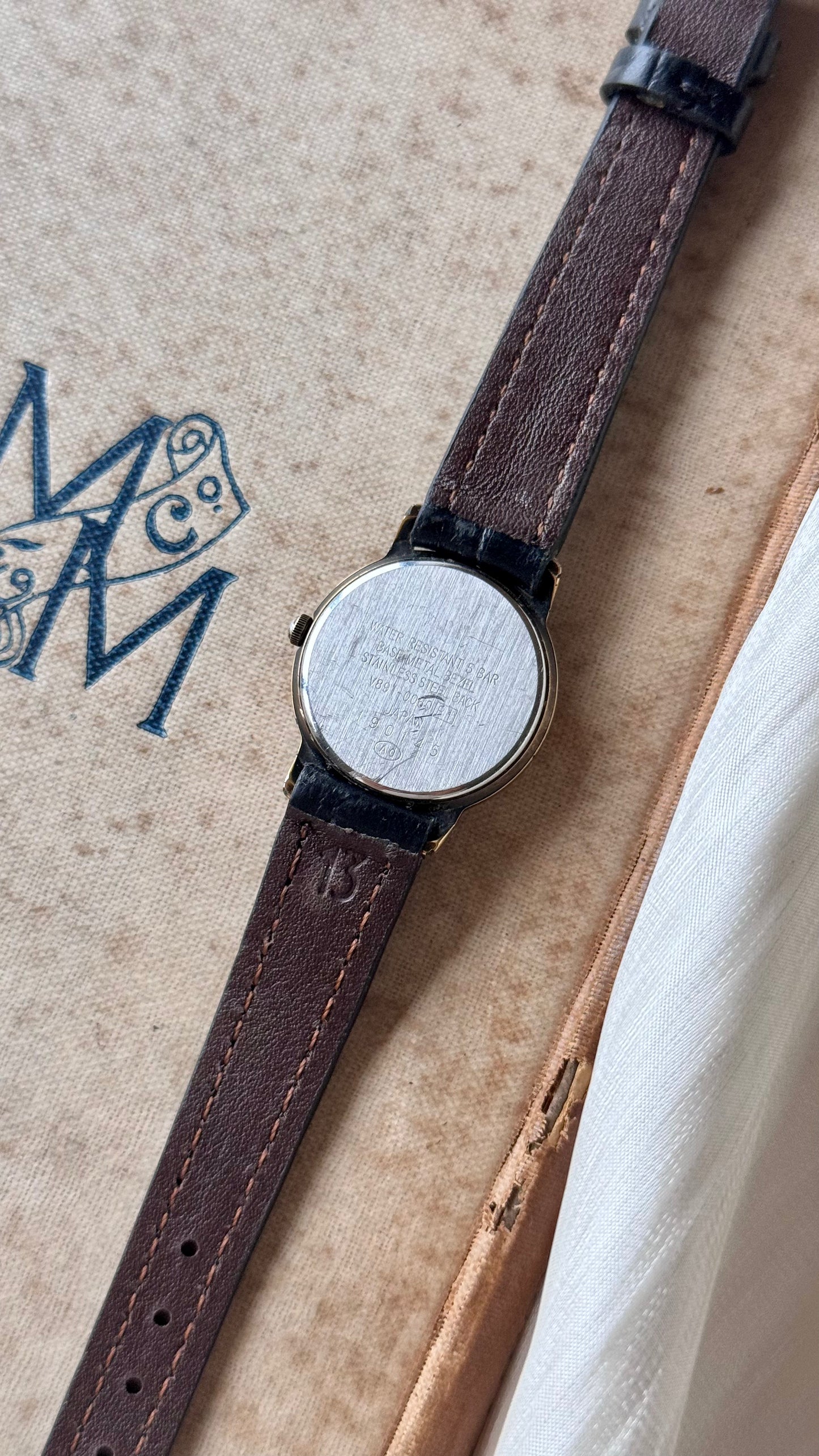 Super Rare Vintage Seiko Alba Watch- Moon Calendar