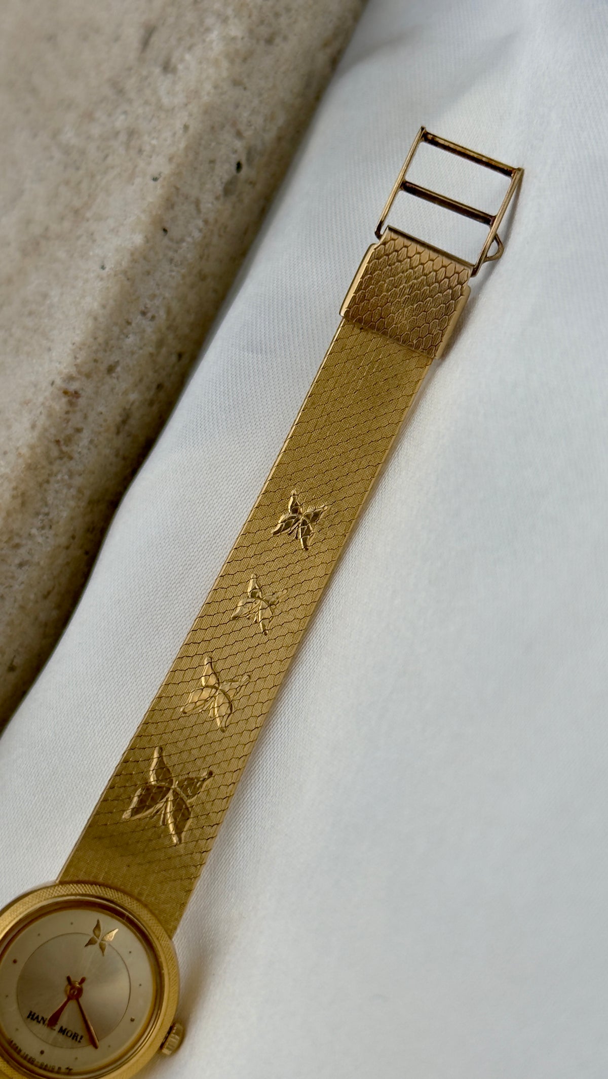 1983 Hanae Mori Seiko vintage watch - Butterfly