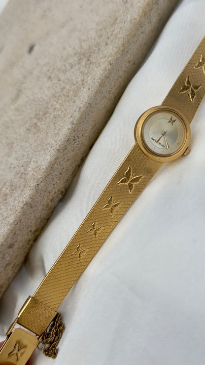 1983 Hanae Mori Seiko vintage watch - Butterfly