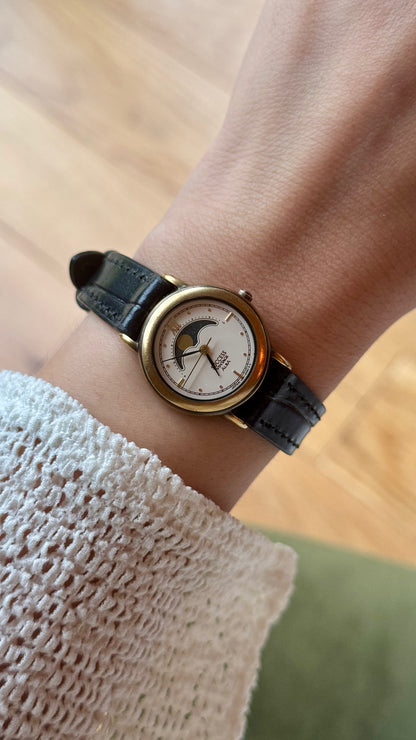 Super Rare Vintage Seiko Alba Watch- Moon Calendar