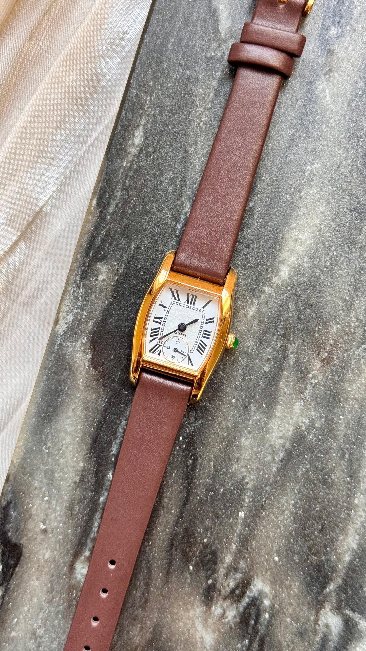 Vintage Noevir Watch - New bespoke strap