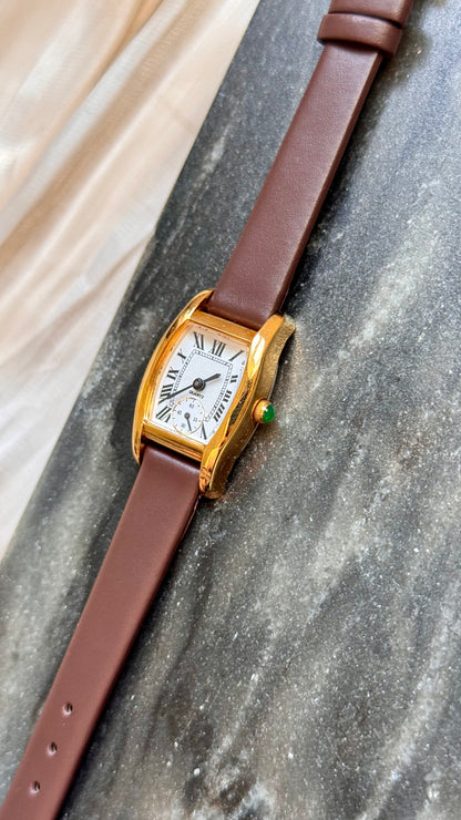 Vintage Noevir Watch - New bespoke strap