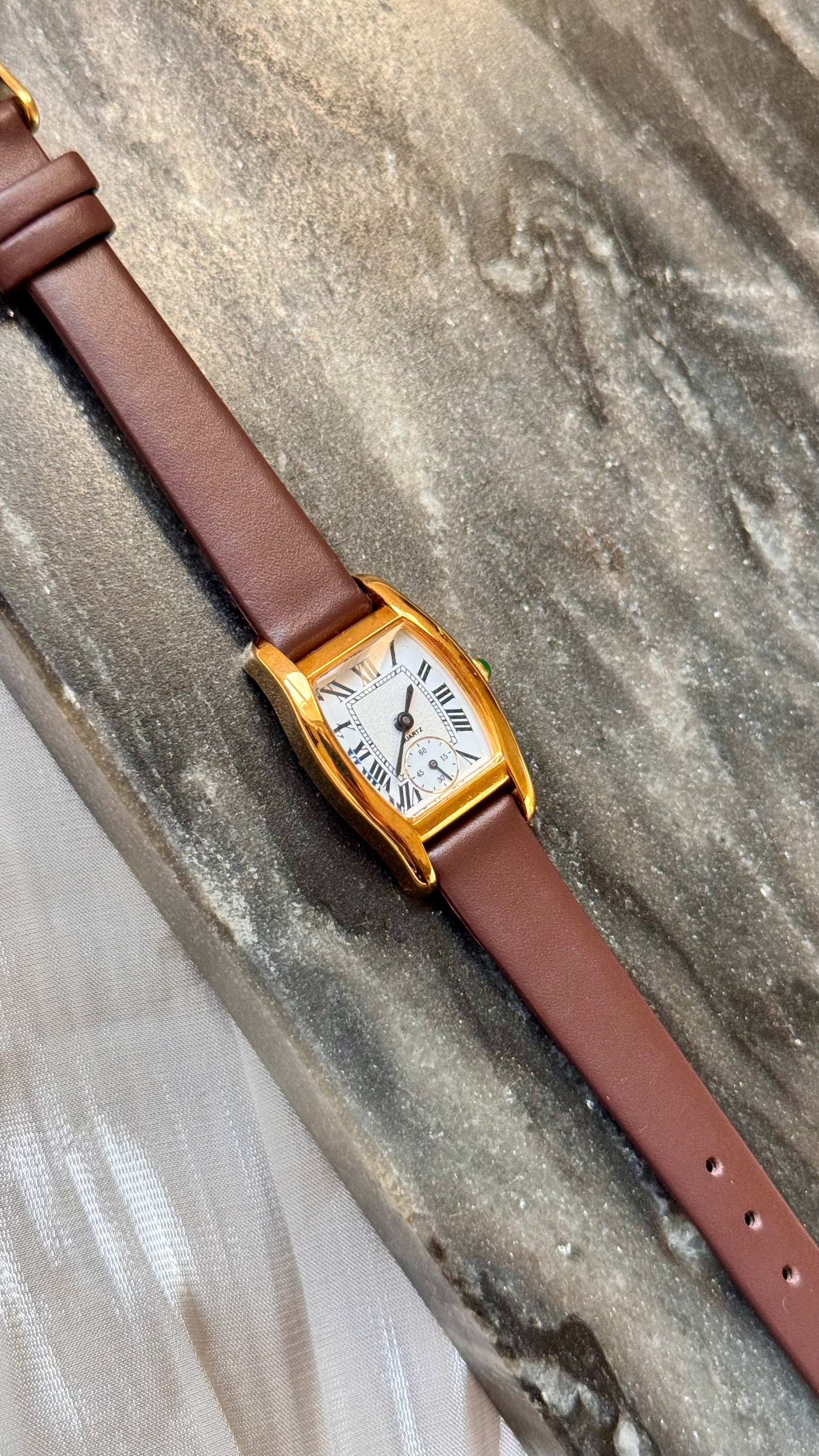 Vintage Noevir Watch - New bespoke strap