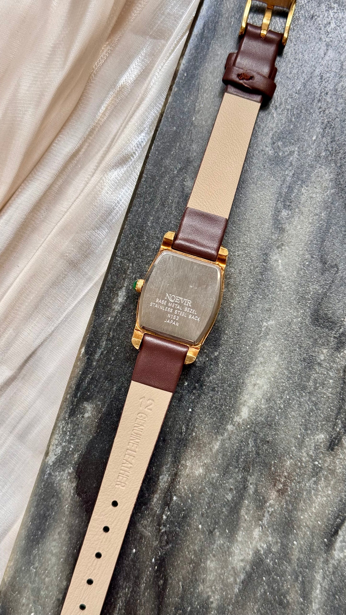 Vintage Noevir Watch - New bespoke strap