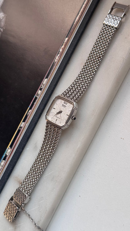 Seiko 1998 vintage watch - white gold plated