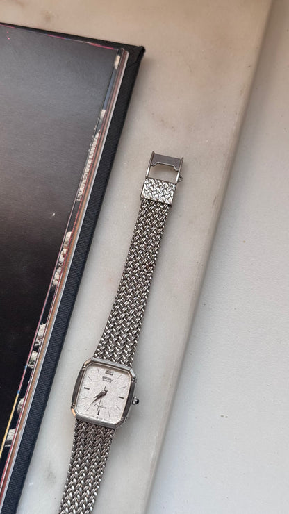 Seiko 1998 vintage watch - white gold plated