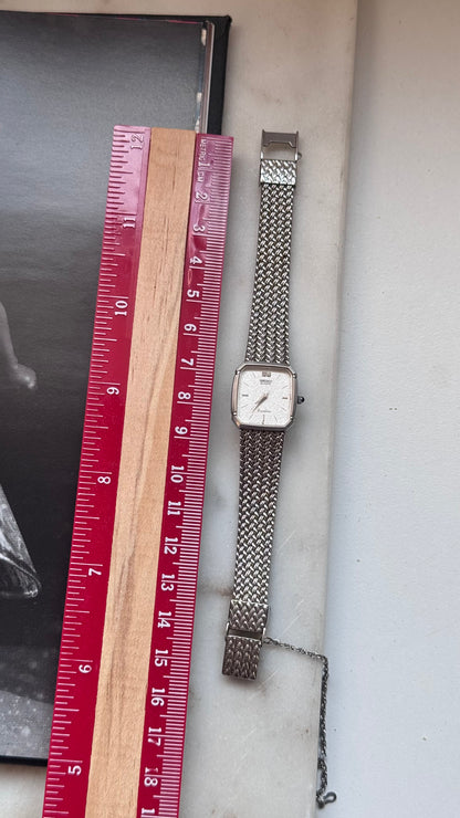 Seiko 1998 vintage watch - white gold plated