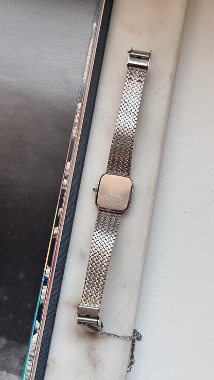 Seiko 1998 vintage watch - white gold plated