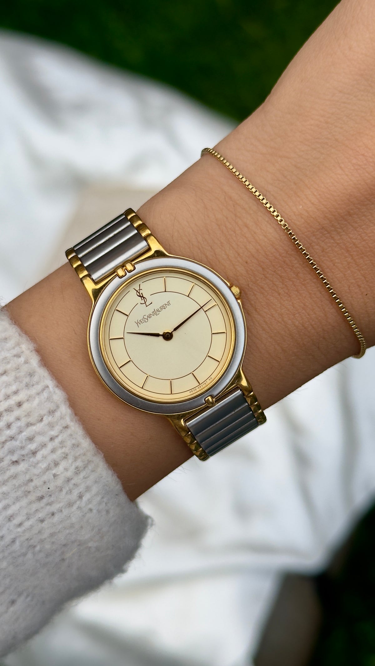 Classic Yves Saint Laurent vintage watch (YSL) 1995
