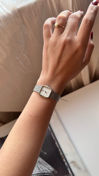 Seiko 1998 vintage watch - white gold plated