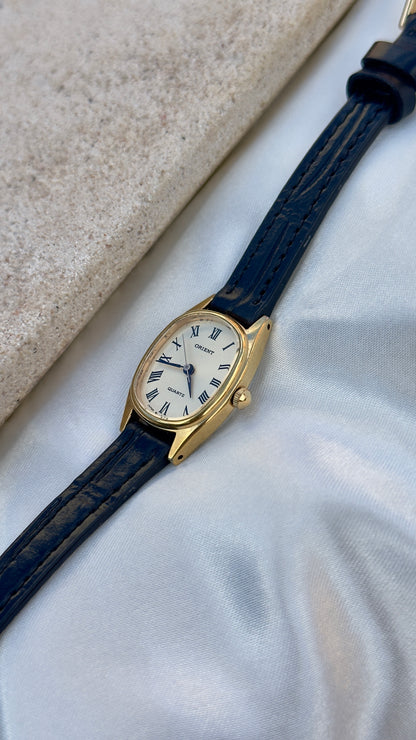 ORIENT Roman numerals Vintage Watch 1980s