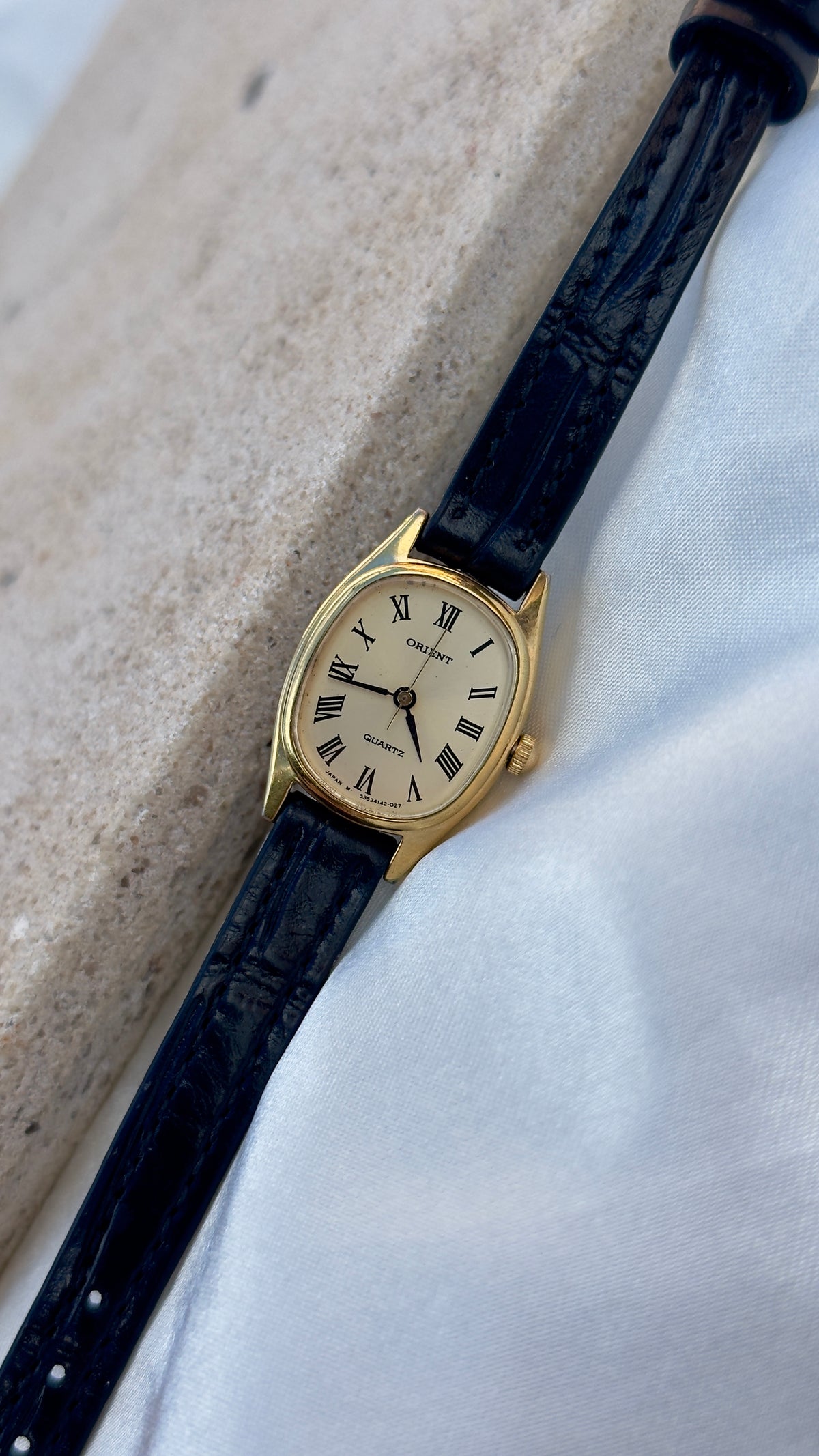 ORIENT Roman numerals Vintage Watch 1980s