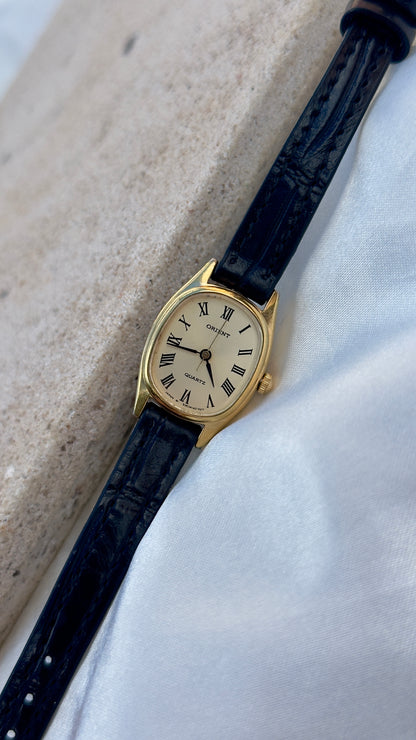 ORIENT Roman numerals Vintage Watch 1980s
