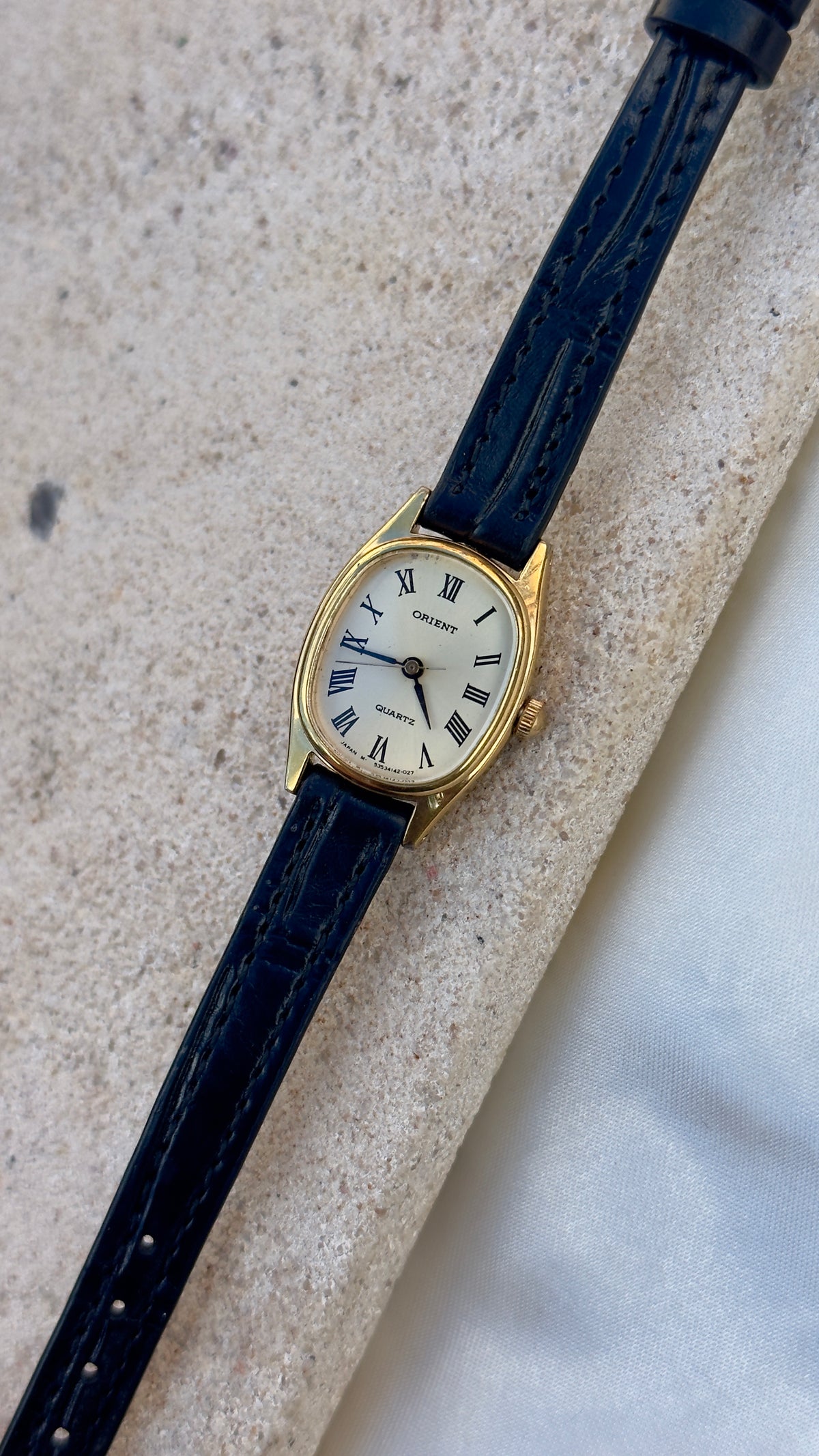 ORIENT Roman numerals Vintage Watch 1980s