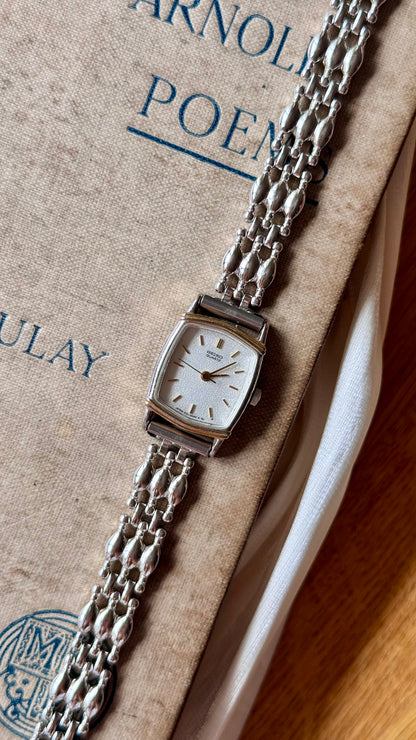 Vintage Seiko Watch 1983 - Palladium and gold plated
