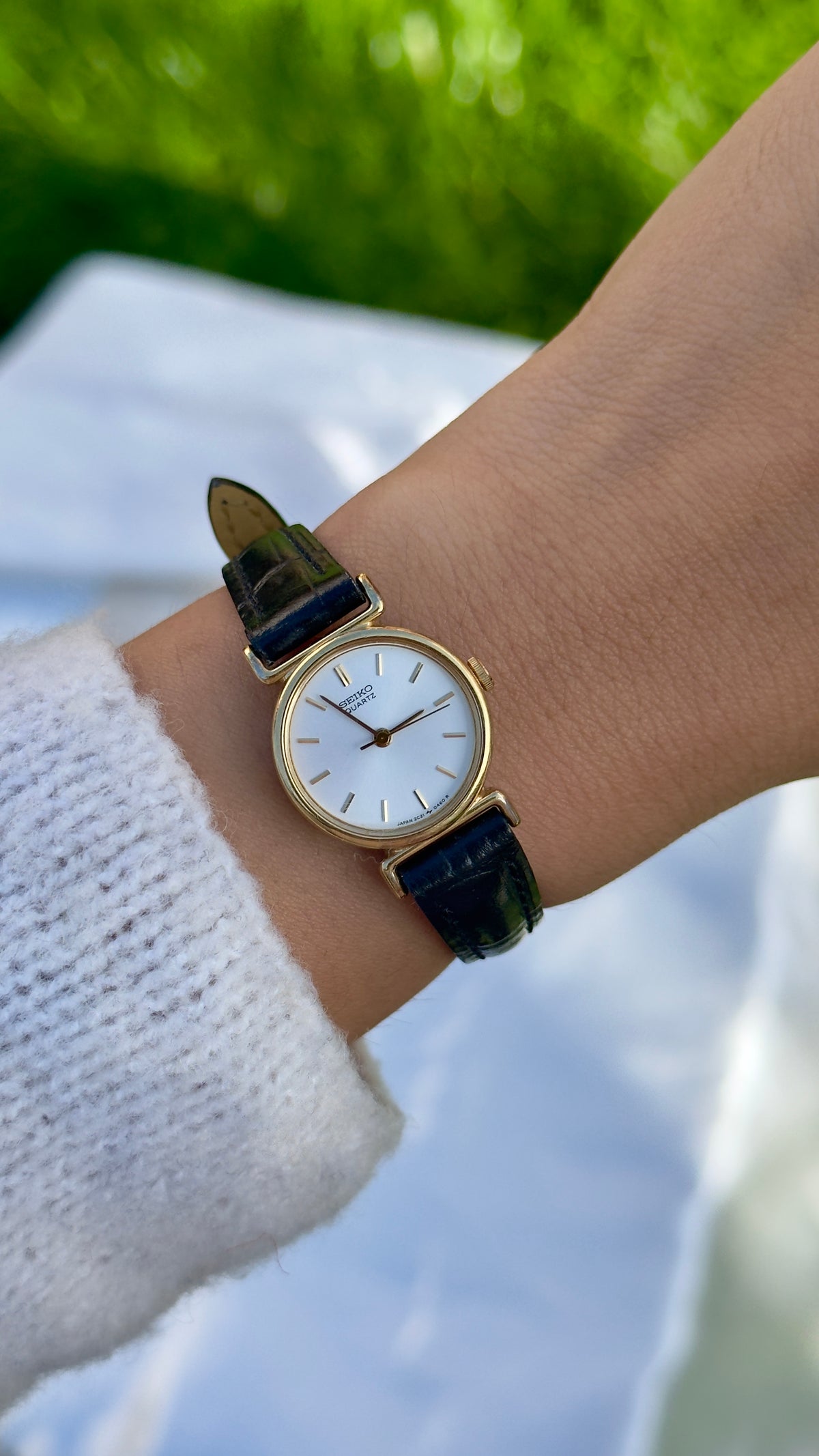 Vintage Seiko 1996 Watch - Gold Plated