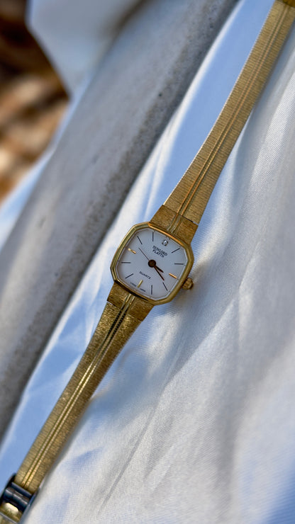 Vintage Seiko Sunlord Playth Watch 1990s, gold plated, mint condition