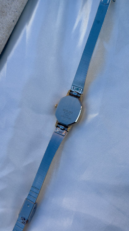 Vintage Seiko Sunlord Playth Watch 1990s, gold plated, mint condition