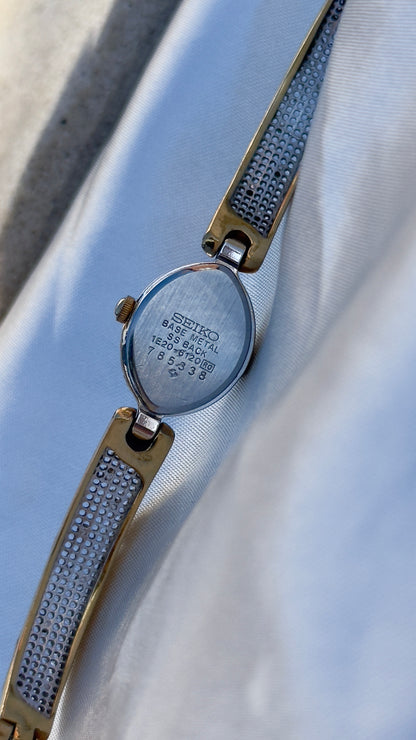 1997 Seiko vintage watch - open bangle