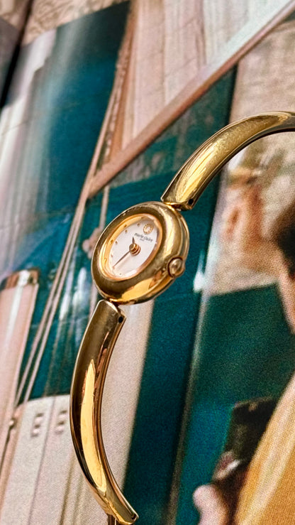 Marie Claire vintage watch - 18ct Gold Plated
