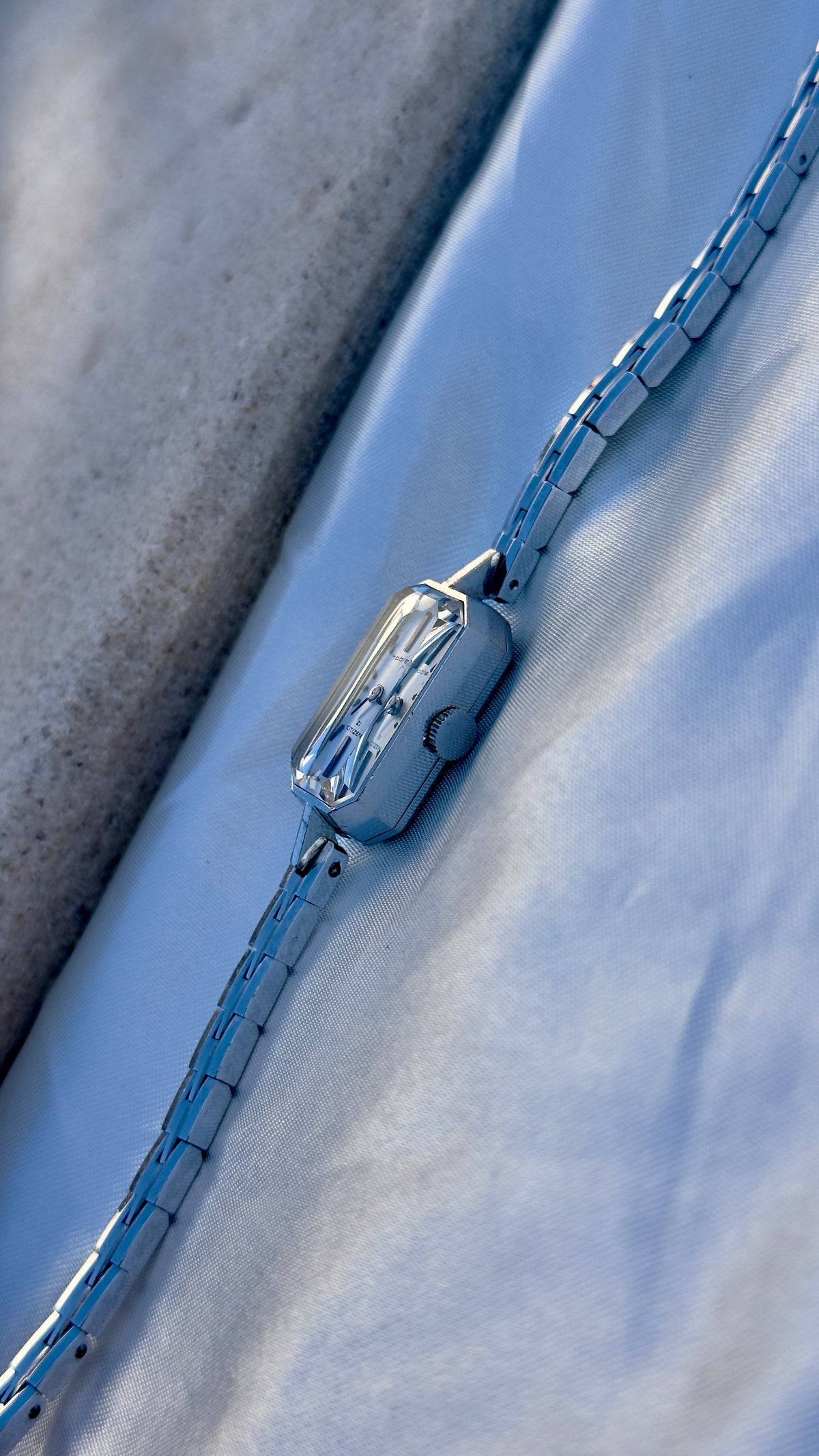 1960s Citizen Noble Manual Wind Watch, Platinum Filled