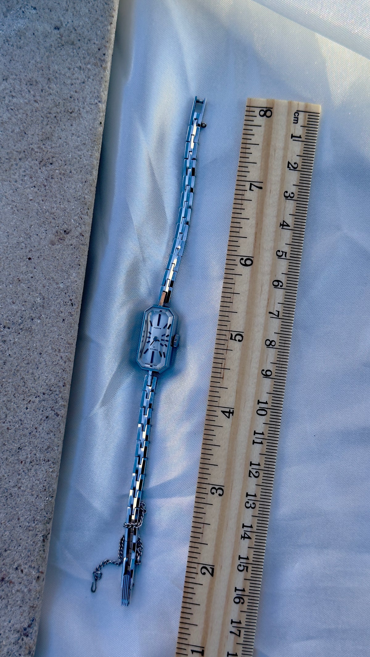 1960s Citizen Noble Manual Wind Watch, Platinum Filled