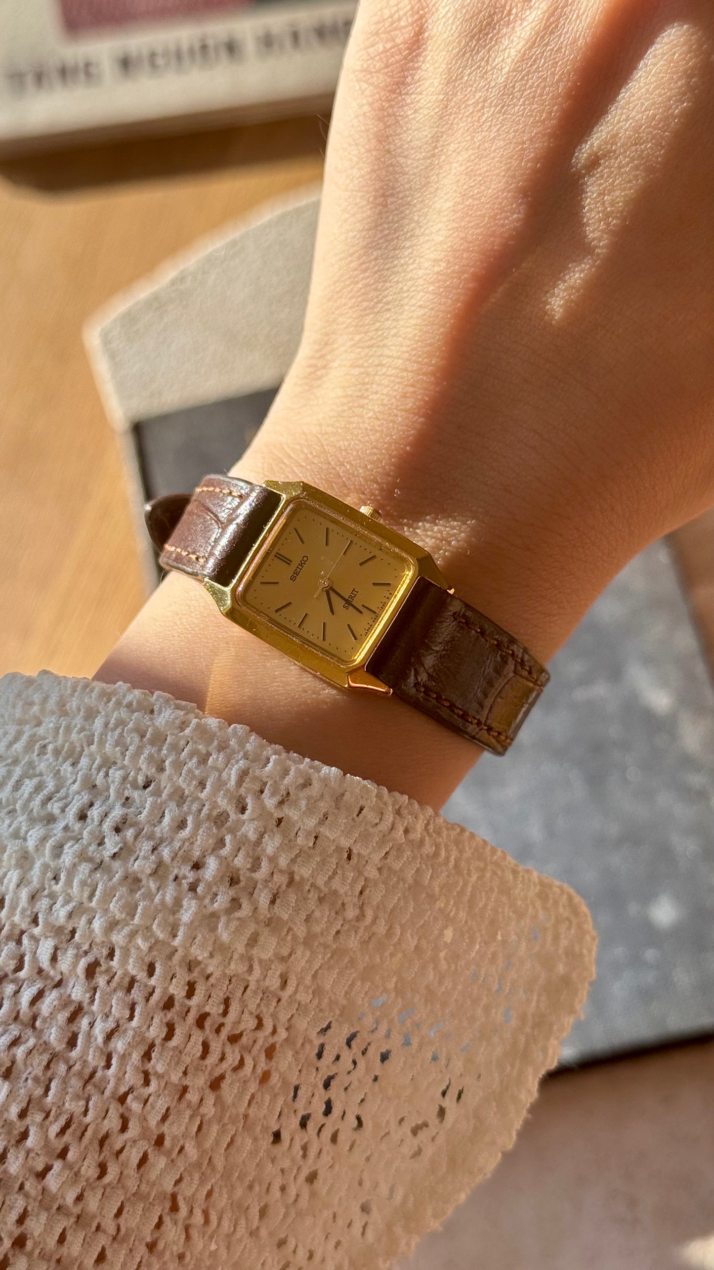 Classic Seiko Spirit Vintage Watch 1987 - Gold Plated