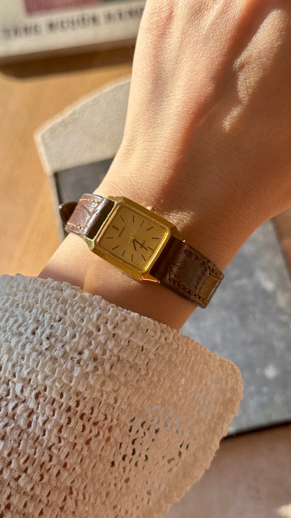 Classic Seiko Spirit Vintage Watch 1987 - Gold Plated