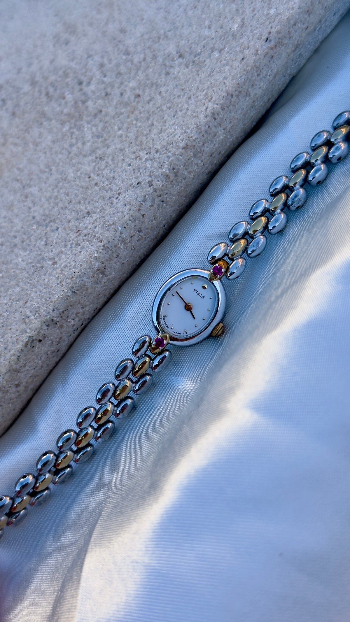 Vintage Seiko Rubies Two-toned Watch 1991