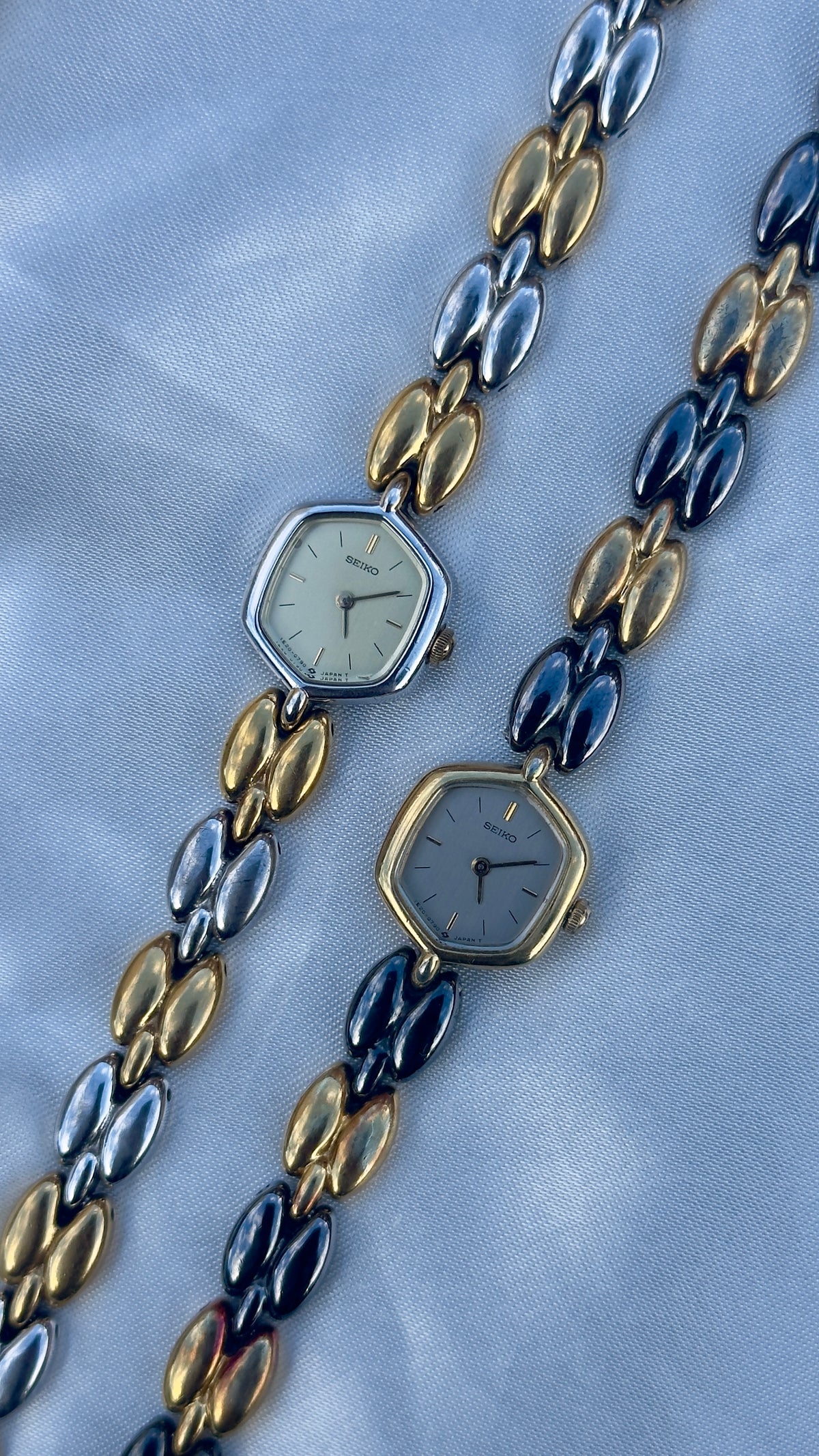 Vintage Seiko Hexagon Art Deco Watches 1995 - Sold separately