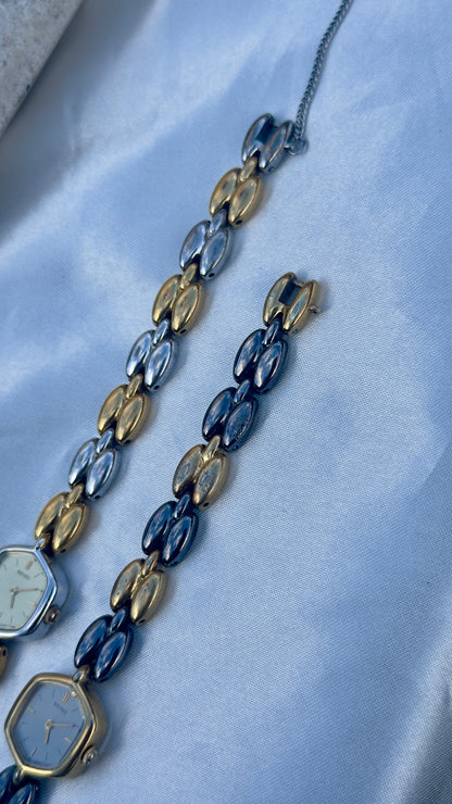 Vintage Seiko Hexagon Art Deco Watches 1995 - Sold separately