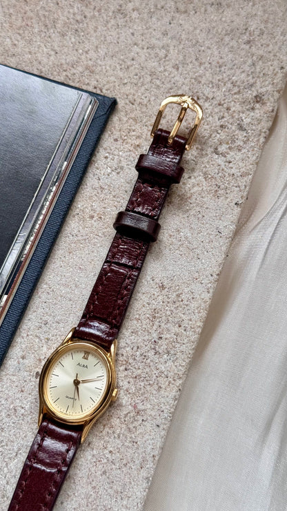 Seiko Alba 1996 vintage watch - gold plated