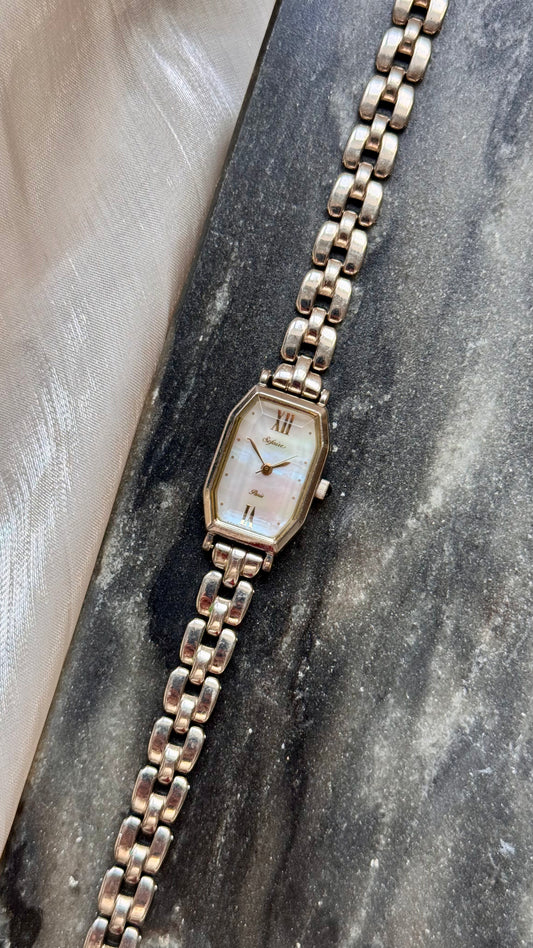 1990s Alba Seiko Vintage Watch - Mother of Pearl Dial