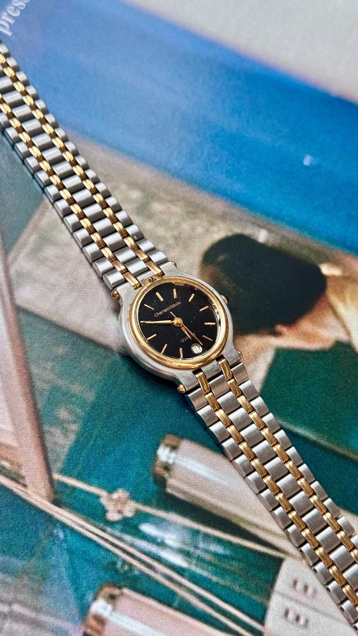 Vintage Charles Vögele Swiss Luxury watch