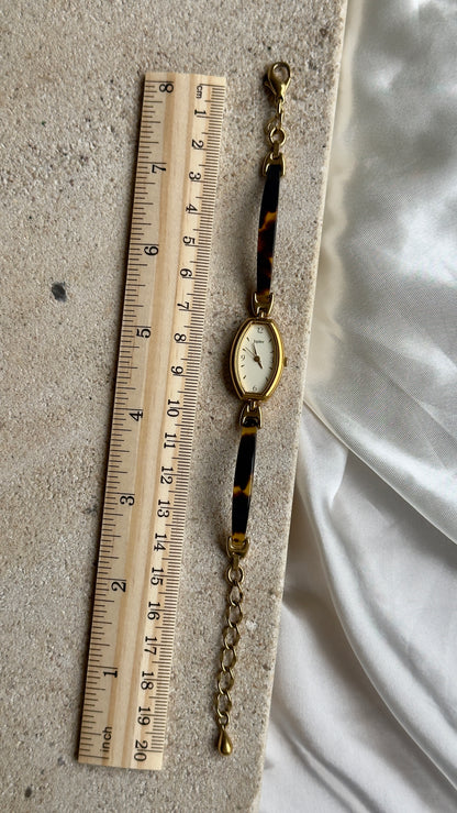 Autumn Special | ORIENT Vintage Tortoiseshell & Gold Watch