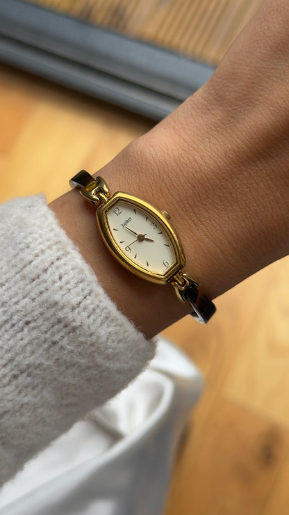 Autumn Special | ORIENT Vintage Tortoiseshell & Gold Watch