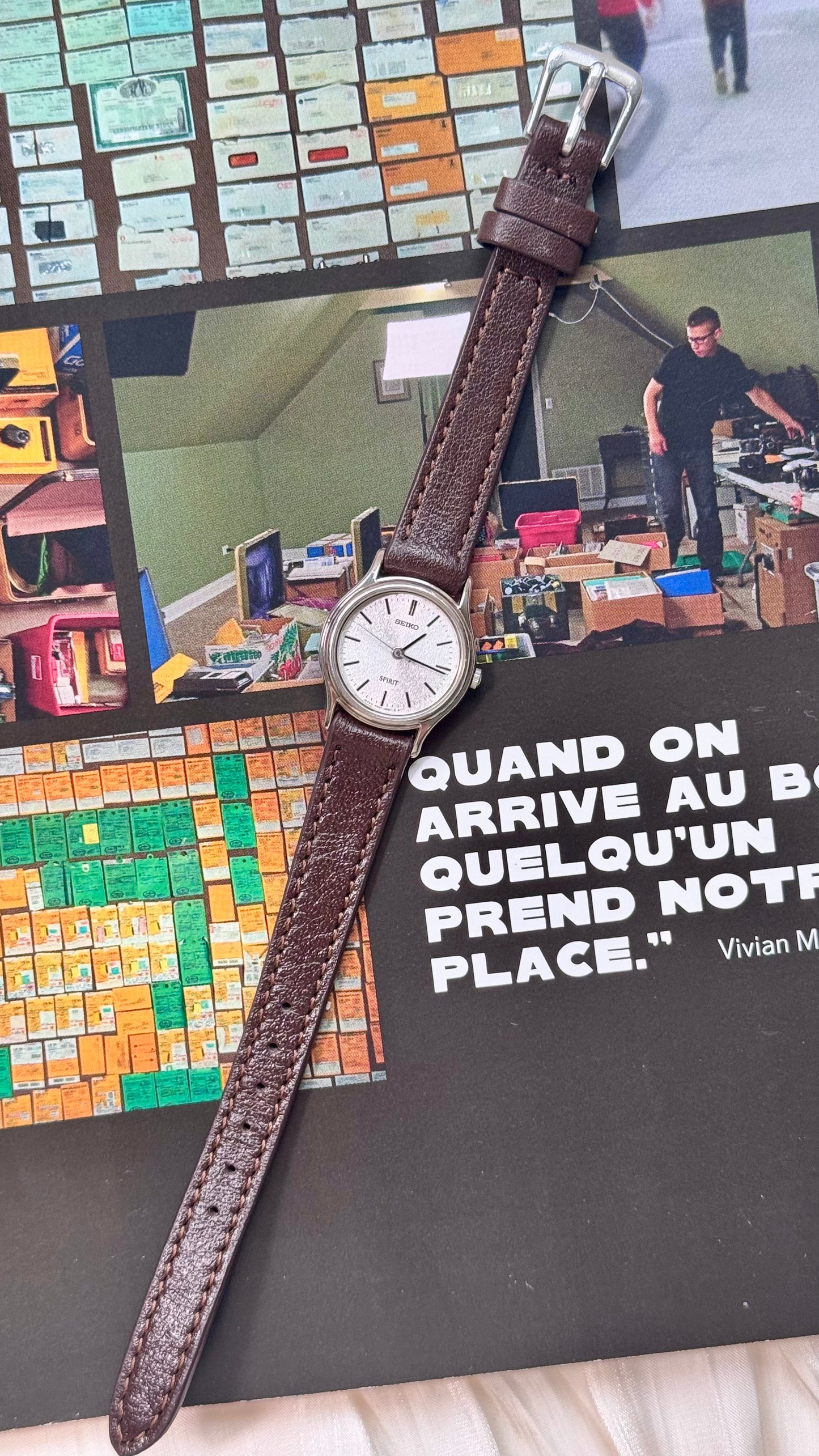 Seiko Spirit vintage watch 1990