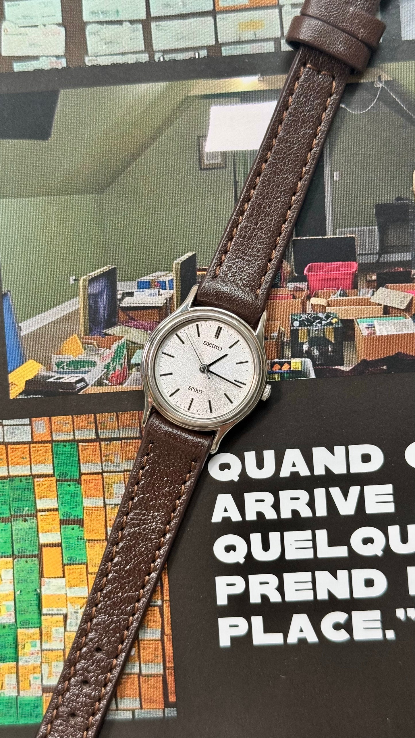 Seiko Spirit vintage watch 1990