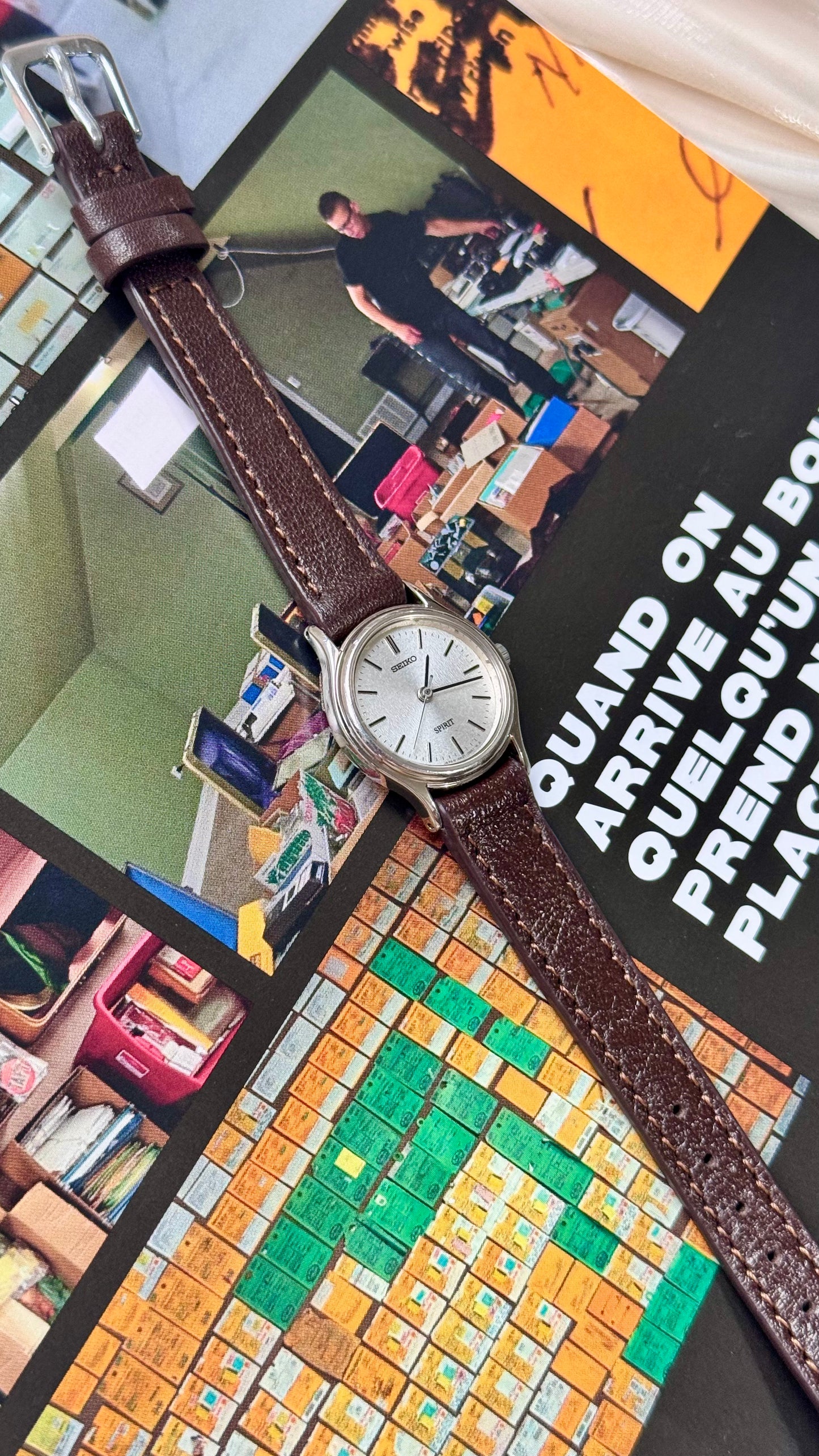 Seiko Spirit vintage watch 1990