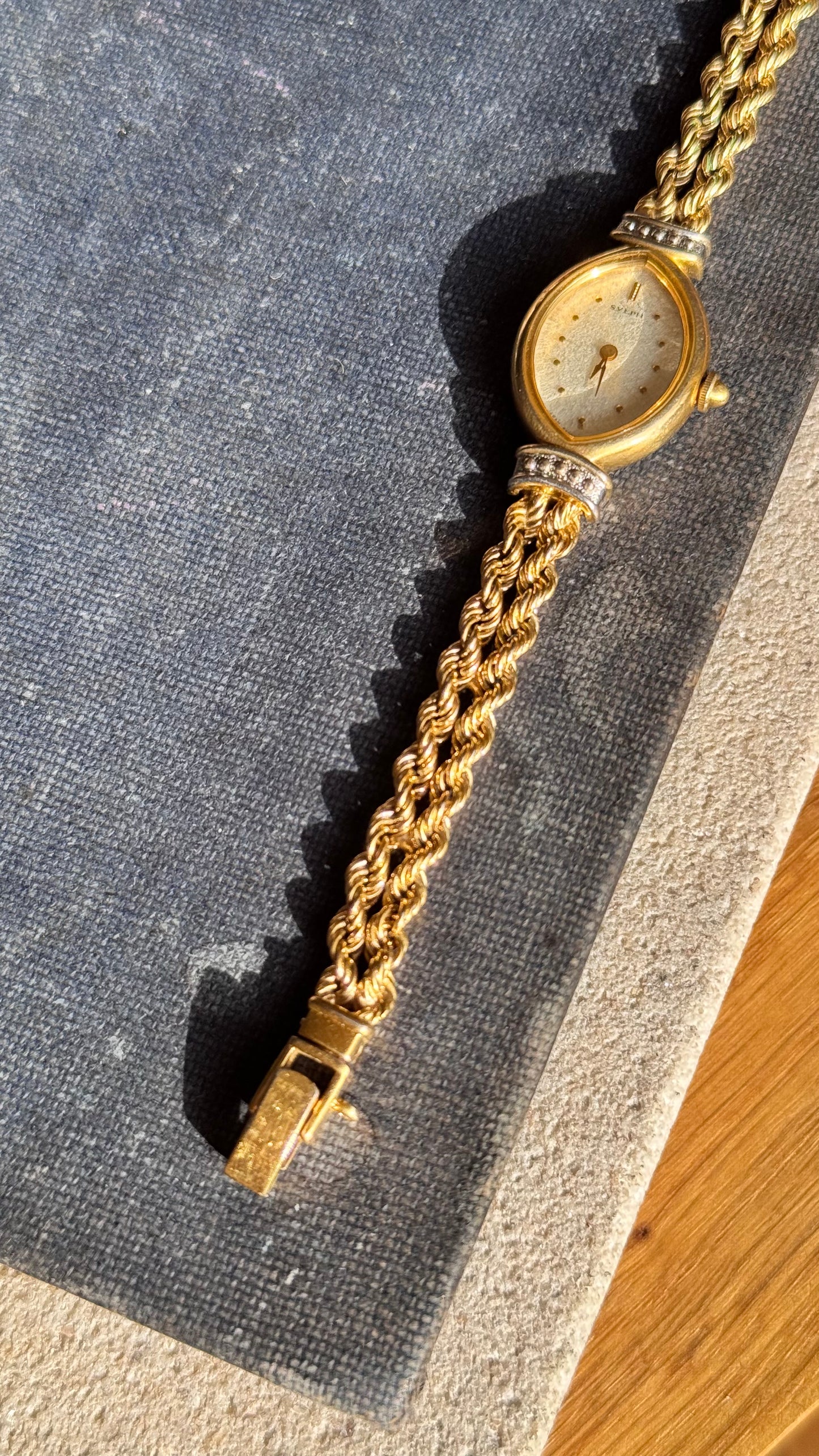 Super Rare Citizen Sylph Vintage Watch - 18k Gold Plated