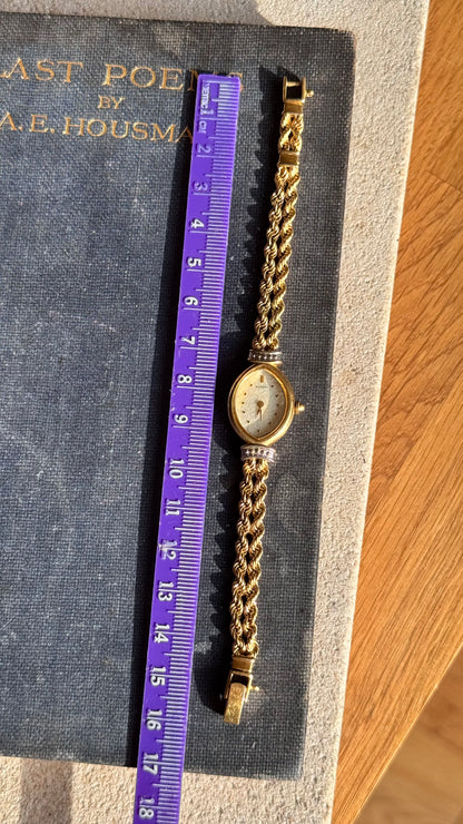 Super Rare Citizen Sylph Vintage Watch - 18k Gold Plated