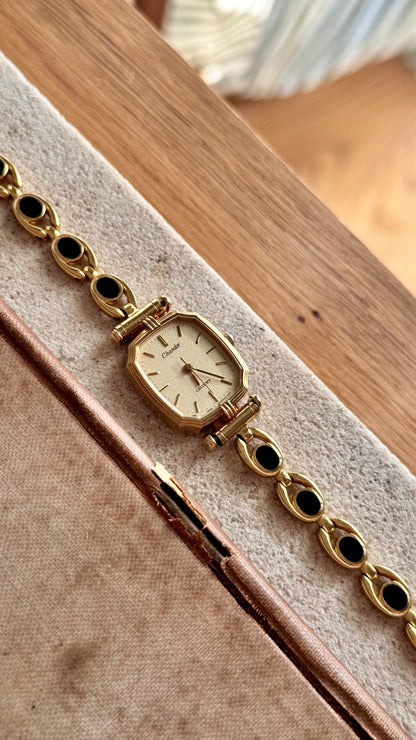 ORIENT vintage watch - 18ct gold plated