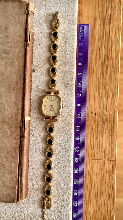 ORIENT vintage watch - 18ct gold plated