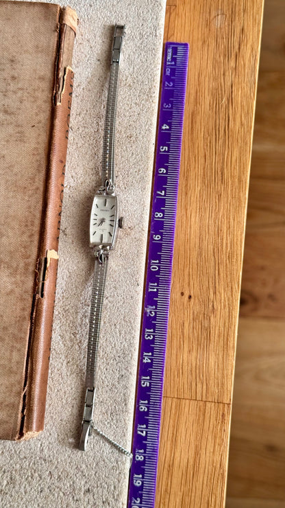 Super Rare 1960s Seiko vintage watch - white gold plated