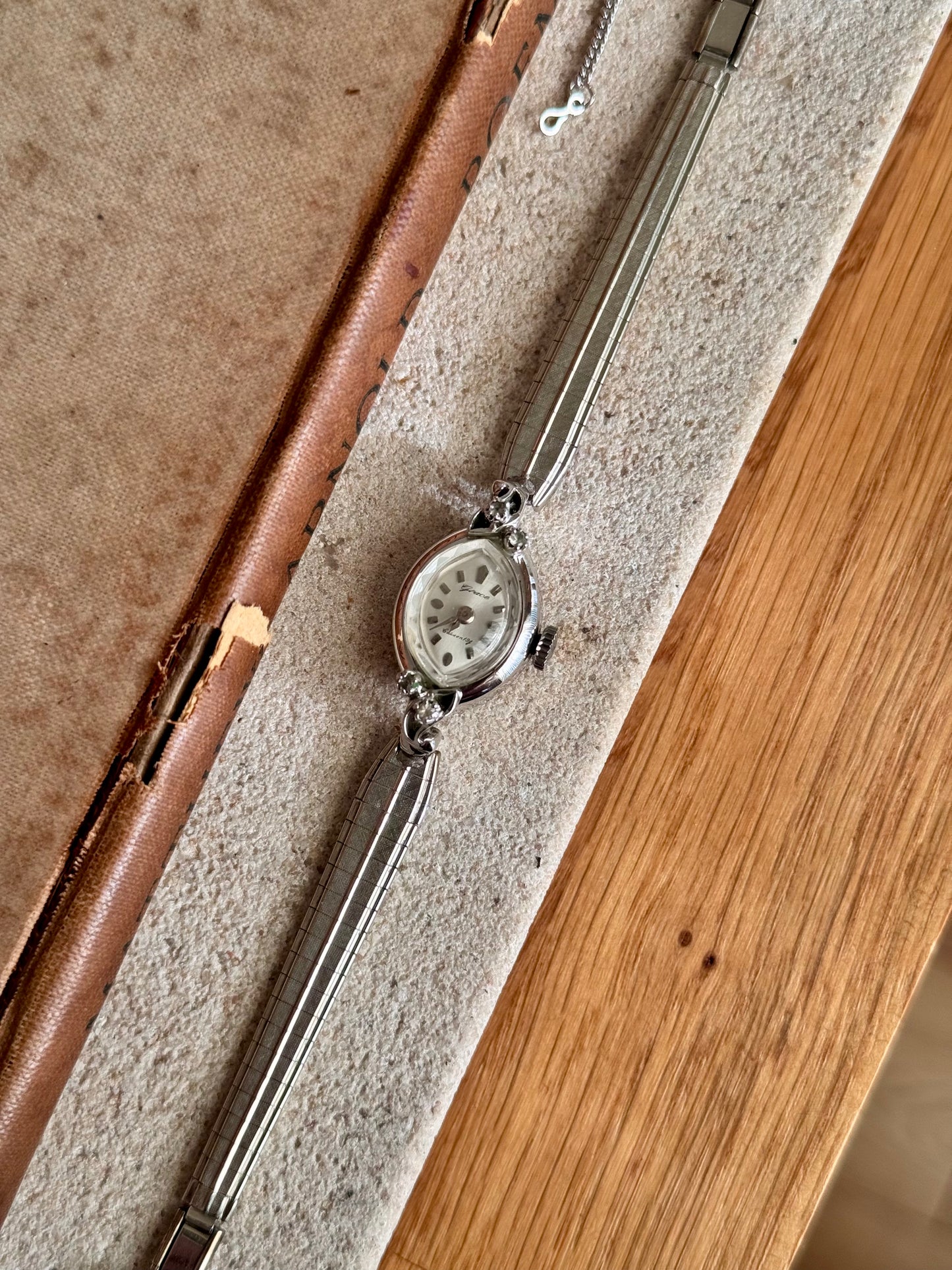 Super Rare 1960s Citizen Grace vintage watch - Rhodium Plated