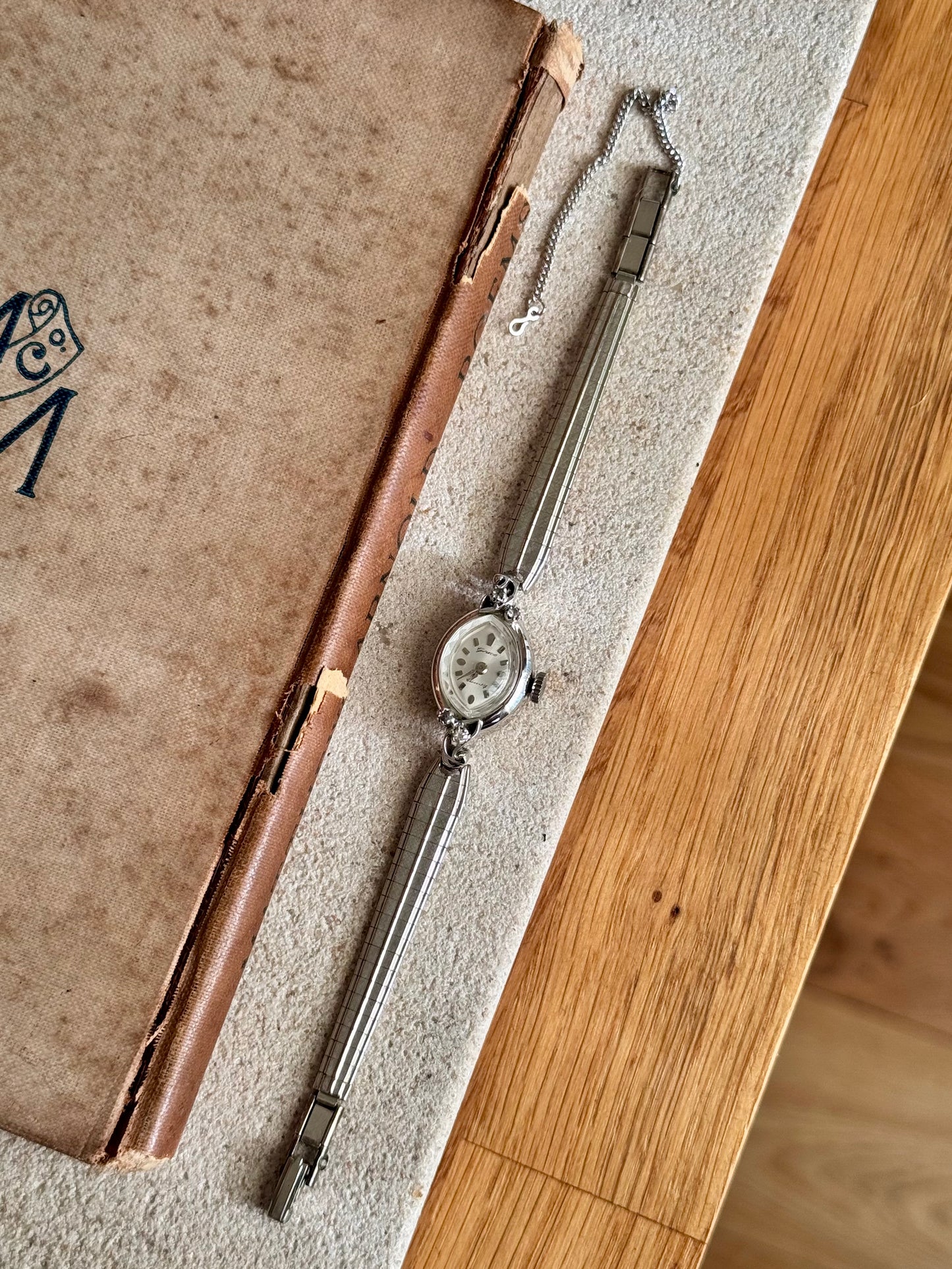 Super Rare 1960s Citizen Grace vintage watch - Rhodium Plated