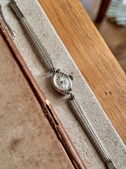 Super Rare 1960s Citizen Grace vintage watch - Rhodium Plated